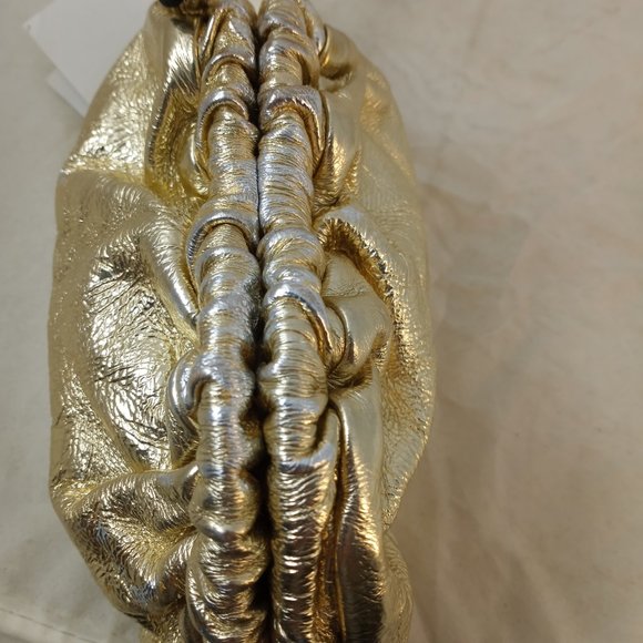 Mansur Gavriel Gold Wristlet Clutch - Picture 7 of 9